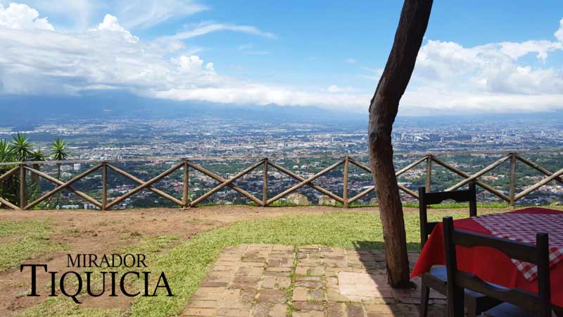 Vista de día Mirador Tiquicia